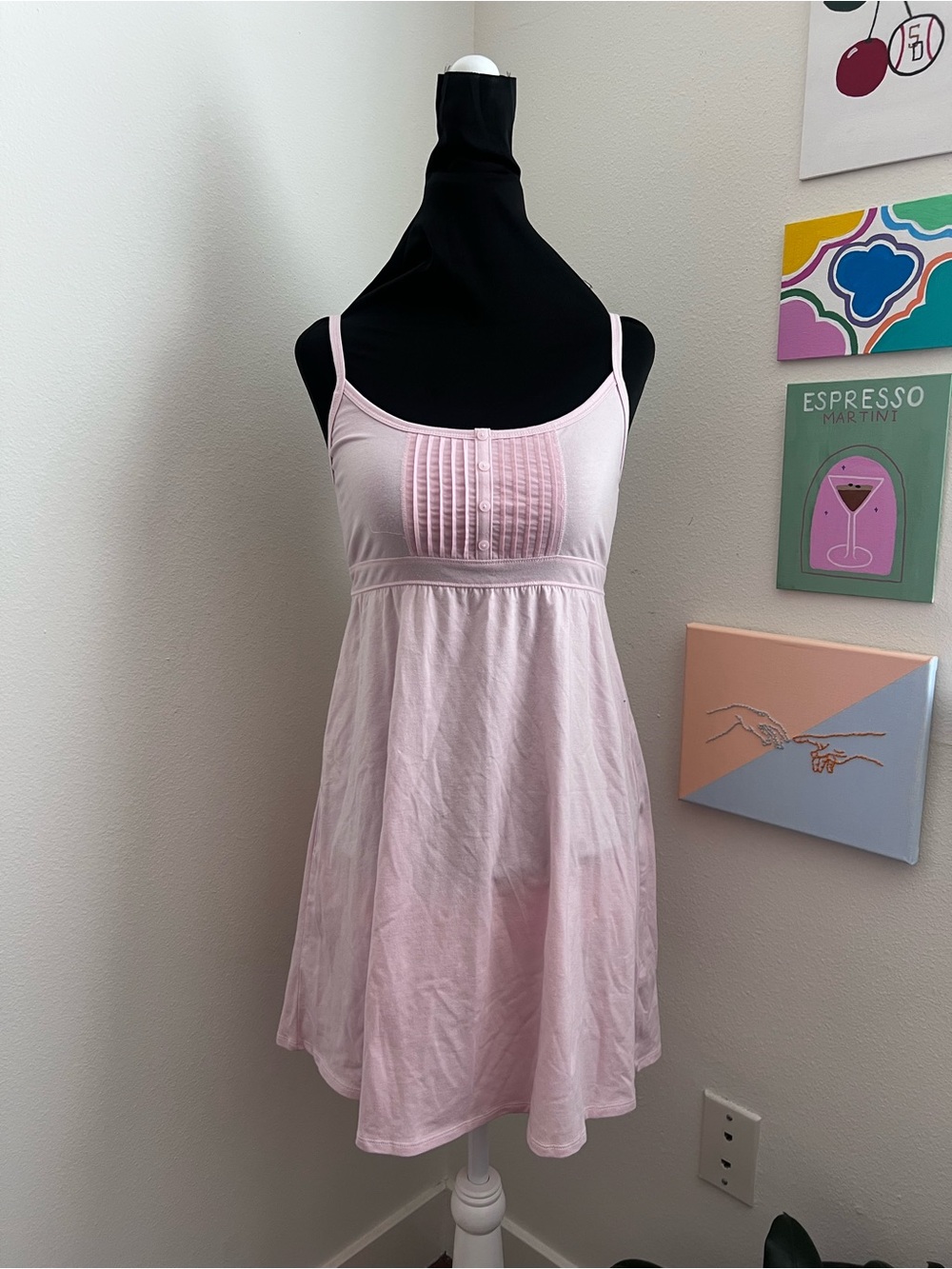 Hollister NWT Baby Pink Babydoll Dress – Y2K Coquette